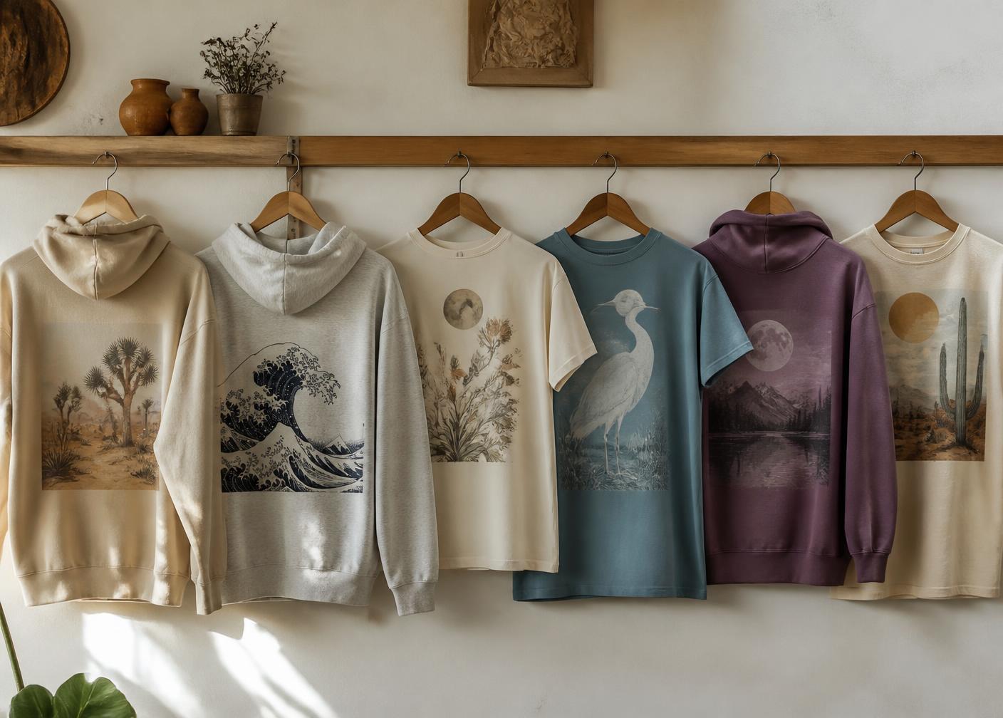 Custom apparel.